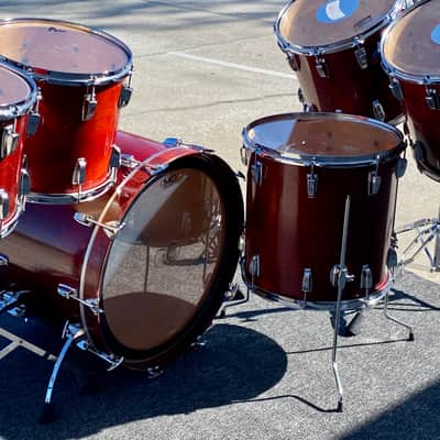 Ludwig Classic Maple 6ply Series 90's USA Mahogany Natural Finish. image 3