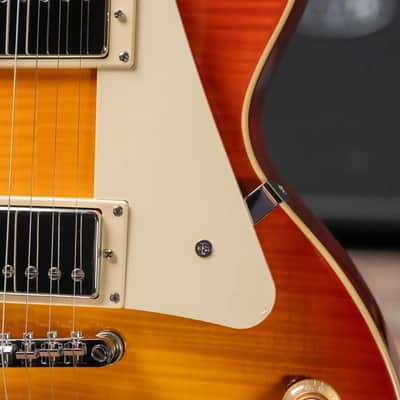 Epiphone Les Paul Standard 50s Figured Electric Guitar - Washed Cherry Sunburst image 11