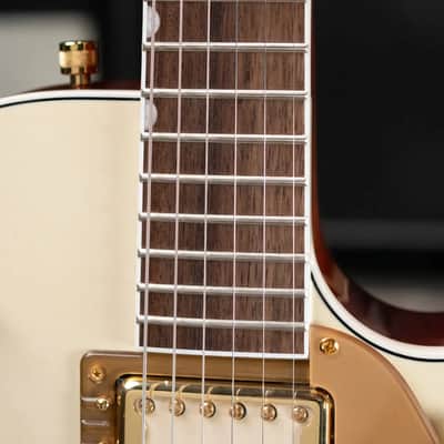 Gretsch Electromatic Pristine LTD Jet Single-Cut With Bigsby Electric Guitar - White Gold - Demo image 10