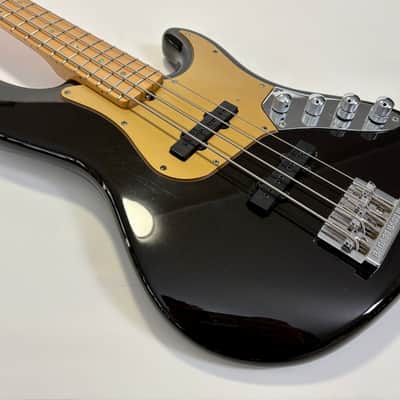 Fender Jazz Bass American Deluxe 2004 Montego Black image 8