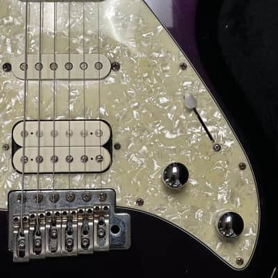 1995 Ernie Ball Music Man Silhouette Special HSS Tremolo with Rosewood Fretboard 1996 - 2007 - Pearl Purple image 2