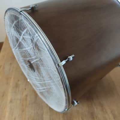 Emin percussion  Professional tunable dehol davul nagara 2010's - Walnut, tunable plastic heads image 2