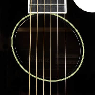 Ibanez Talman TCY10E Black - Acoustic Guitar image 10