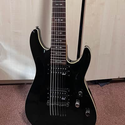 Schecter Omen-7 2012 - Present - Black image 1