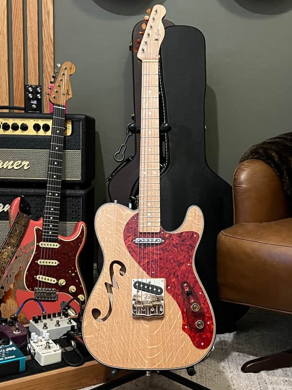 Nathan Bradley Guitars White Oak Telecaster style build 2026 - Satin