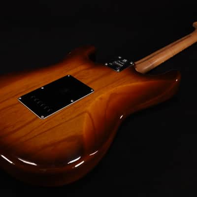 Fender Limited Edition Suona Stratocaster Thinline, Ebony Fingerboard, Violin Burst USED / BAIN image 8