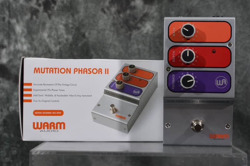 Warm Audio Mutation Phasor II Electro-Optical Phase-Shifting Pedal w/ FREE Same Day Shipping image 1