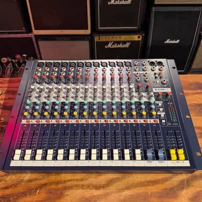 Soundcraft EPM12 12-Channel Mixer 2010s - Blue image 1