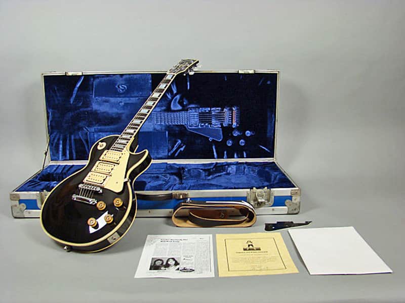 Gibson Les Paul Custom, Ace Frehley- Owned 1983 Black | Reverb