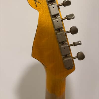 2023 Fender Custom Shop '60s Reissue Stratocaster Heavy Relic - Olympic White over 3TSB - HSC,COA, All CC image 4