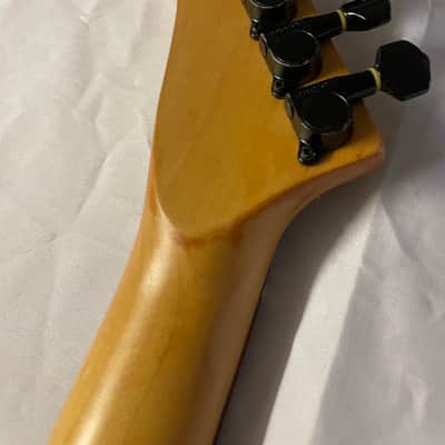 One And Only Custom Electric Guitar Neck 22 Frets Rosewood 1990s Bengal Stripe image 8