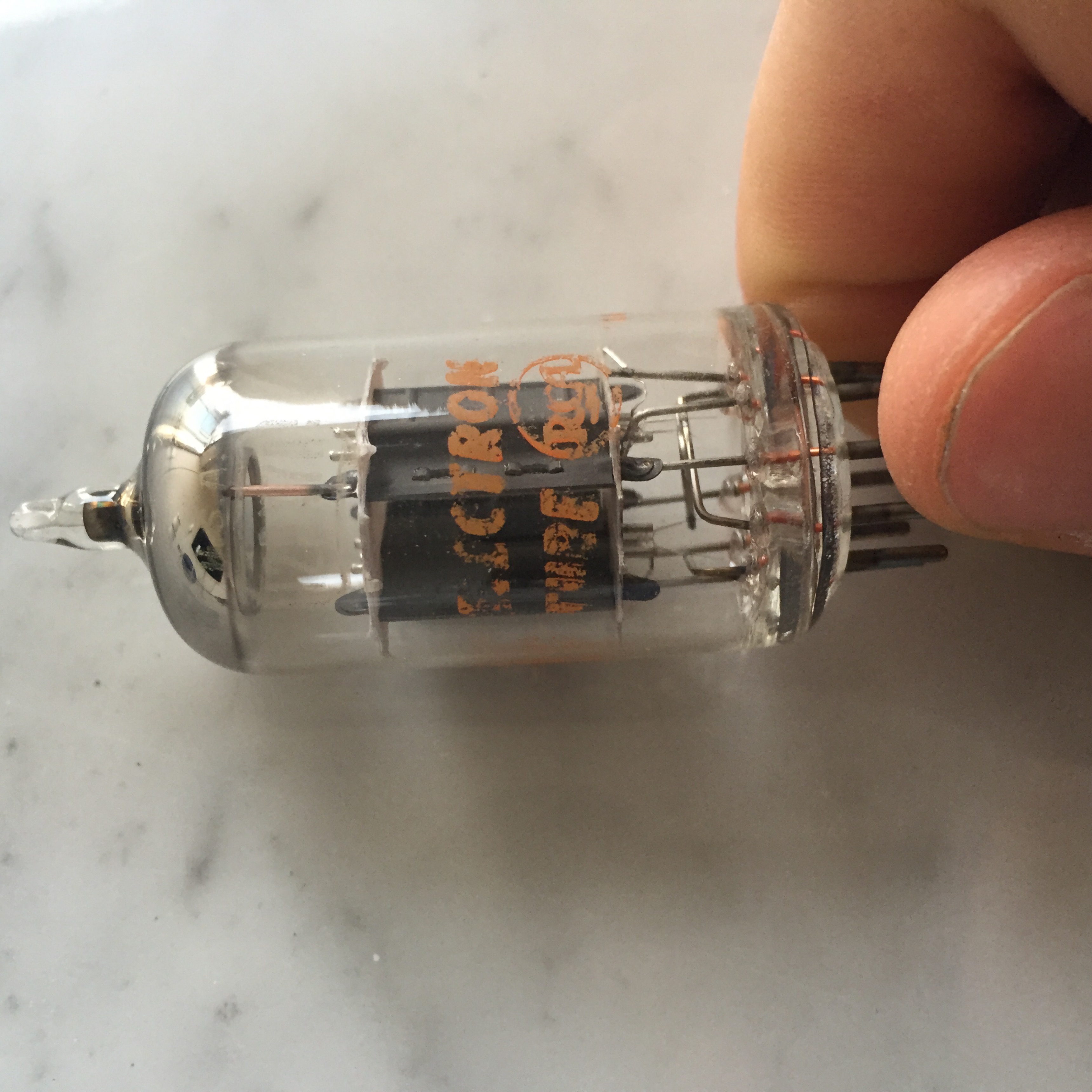RCA Electronic tube 12ax7a 1960
