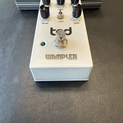 Wampler TCD Compulsion Drive Overdrive Distortion Pedal - Sparkle Platinum- New! image 4