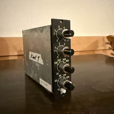 Tonelux EQ5P 500 Series Discrete Parametric Equalizer Module 2010s - Green image 1