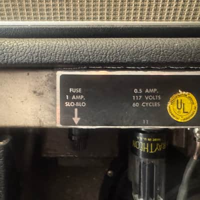 Fender Bronco Amp, .5w, 1970's, Silverface 8" spkr, nice~! image 6
