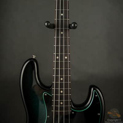 Fender Jazz Bass CUSTOM 1994 Green Paisley image 4