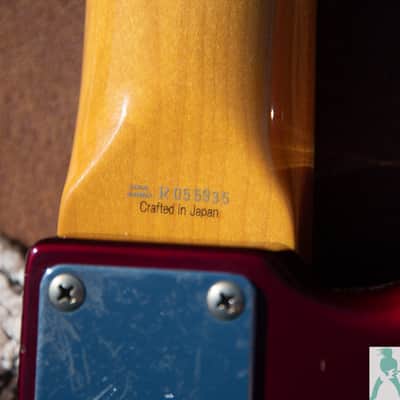 2005 Fender PB-62 Precision Bass Reissue MIJ - Old Candy Red - Pro Set Up w Perfect Frets/Action/Intonation! image 6