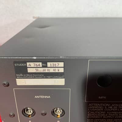 Studer A 764 fm tuner professional image 10