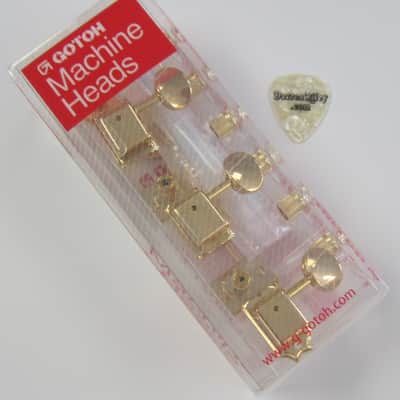 Gotoh SD91 6-in-line Gold Vintage Tuners TK-0880-002 image 2
