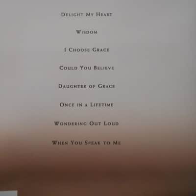 Twila Paris "True North" Songbook 1999 image 2