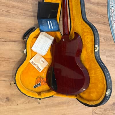Gibson Custom Shop '61 Les Paul SG Standard Reissue 2006 - Present - VOS Faded Cherry image 3