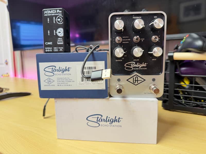 Universal Audio Starlight Echo Station and CME Pro H2Midi Pro image 1