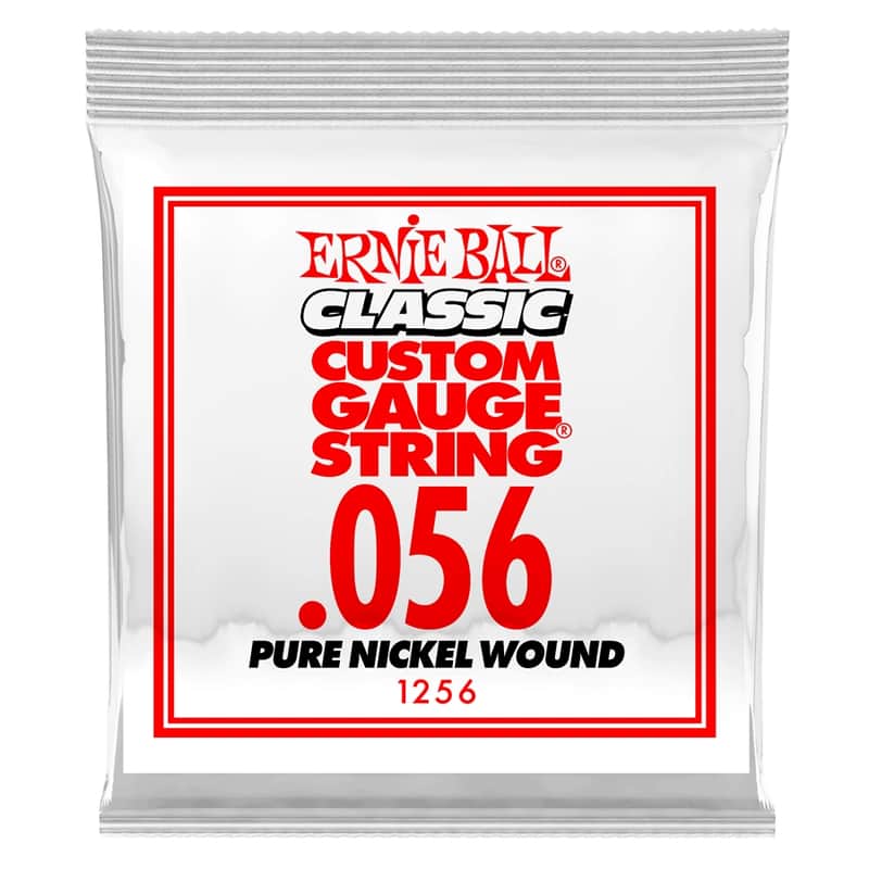 Ernie Ball 1256 Pure Nickel Wound .056 image 1