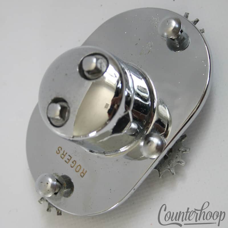 *Rogers Knobby Mount Floor Tom Drum Leg/Bass Cymbal-Arm 70s Fullerton Powertone* image 1