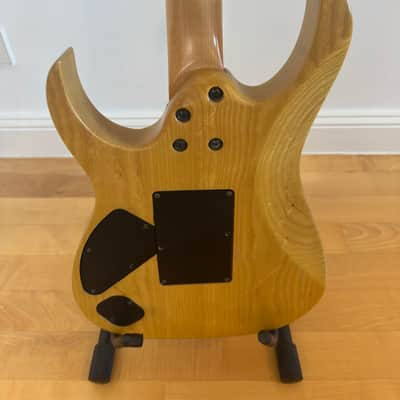 Ibanez RRG6 Custom Made Natural Ash Reverse Headstock Spot Model 1994 FujiGen Japan RG670 image 18