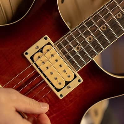 Washburn Wing American Hawk1 78 - Vintage Sunburst, Crafted in Washuburn's US Custom Shop, Ash Body w/ Carved Maple Top, Neck-through Design, B-Stock image 24