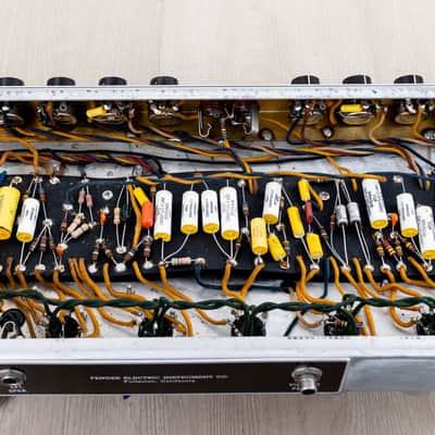 1962 Fender Pro Brown Panel Pre-CBS Vintage Tube Amp 1x15 w/ Jensen P15N image 11