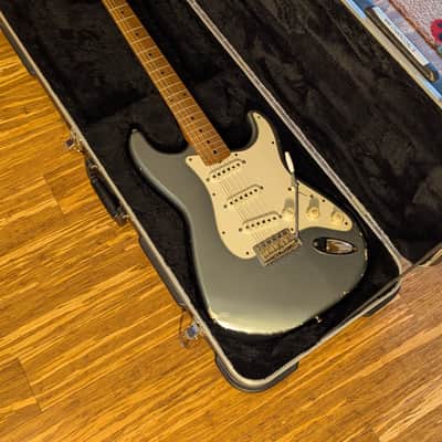 Mario Martin S Style Guitar- Metallic Charcoal Frost image 22