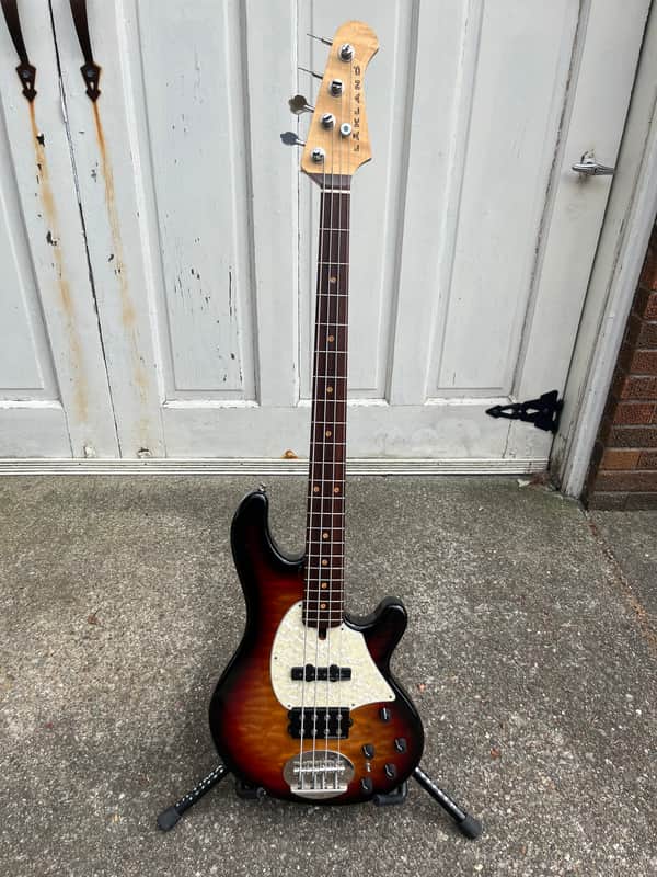 Lakland USA 4-94 Deluxe 1997 - Vintage 3T Sunburst image 1