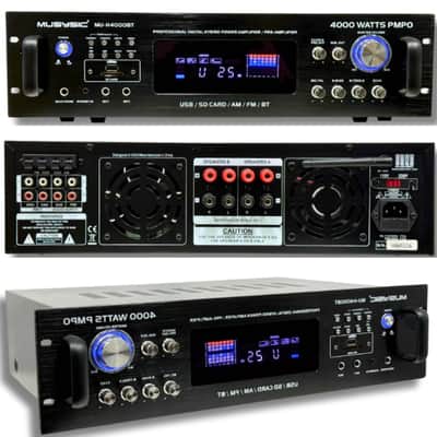 MU‑H4000BT POWERED AMP BRAND NEW image 3