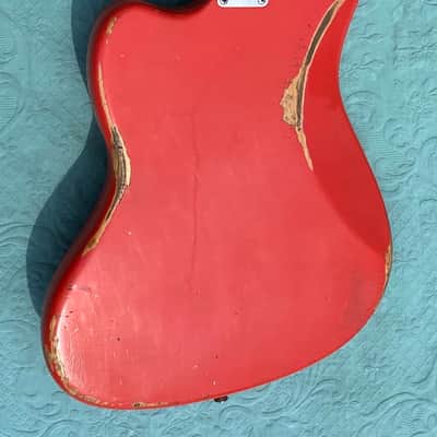 Fender Jazzmaster 1963 - Fiesta Red Matched Head Custom Color image 17