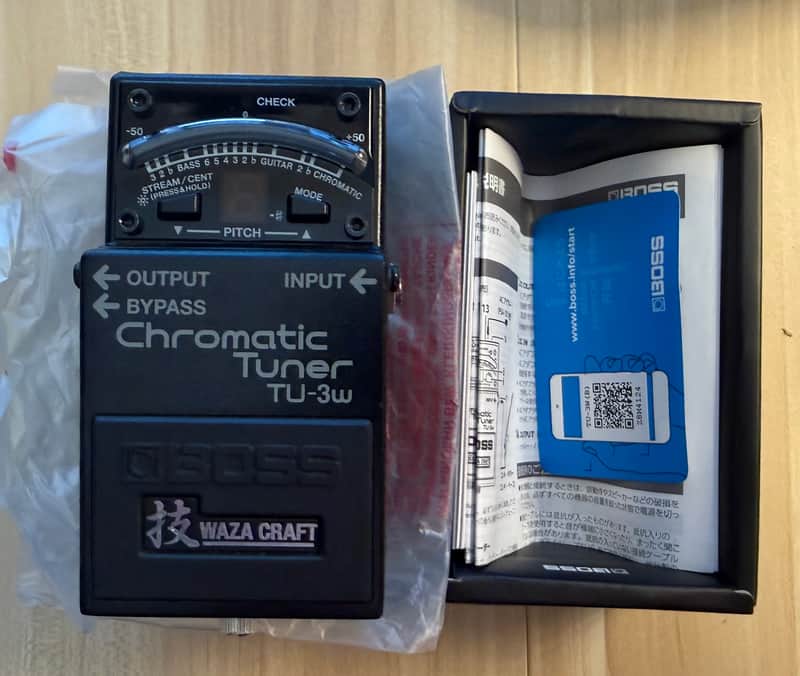 Boss TU-3W Chromatic Tuner Waza Craft 2016 - Present - Black image 1