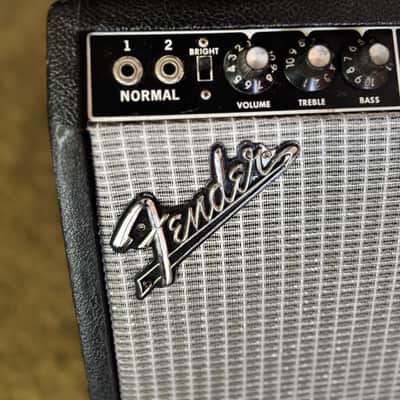 Vintage Fender Super Reverb  1965 - Black 2 Channel image 2