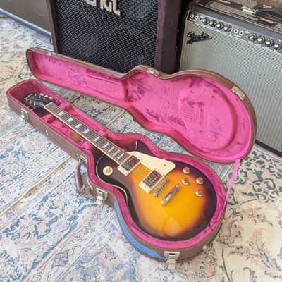 Used Epiphone "Inspired by Gibson Custom" '59 Les Paul Standard - Tobacco Burst image 10