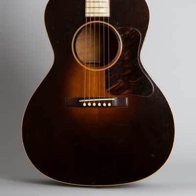 Gibson L-C Century of Progress Flat Top Acoustic Guitar (1934), ser. #938, black tolex hard shell case. image 3