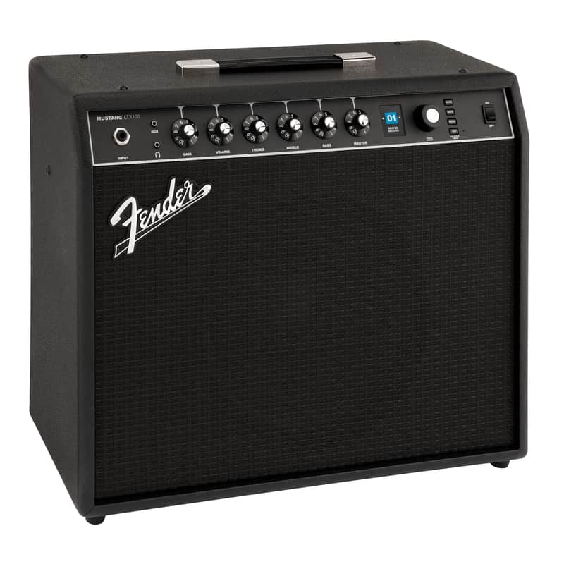 Fender Mustang LTX100 Guitar Amplifier - Black image 1