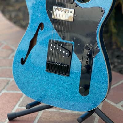 AFH Custom Thinline  2020 Blue metal flake image 2