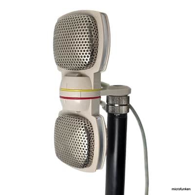 Grundig / Sennheiser GDSM202 60's Vintage Stereo Dynamic Microphone image 2