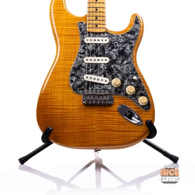 Fender Custom Shop 1954 FMT Stratocaster 1996 - Natural Flame Maple image 2