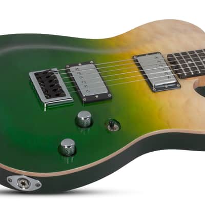 Schecter PT Classic Electric Guitar Caribbean Fade Burst image 2