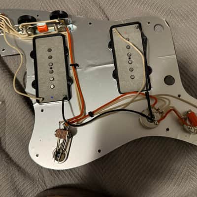Partscaster Jazzmaster 2020s - natural with black hardware, Fender Pure Vintage ‘65 Pickups, premium wiring/pots/swtich/jack and Fender gig bag. image 4