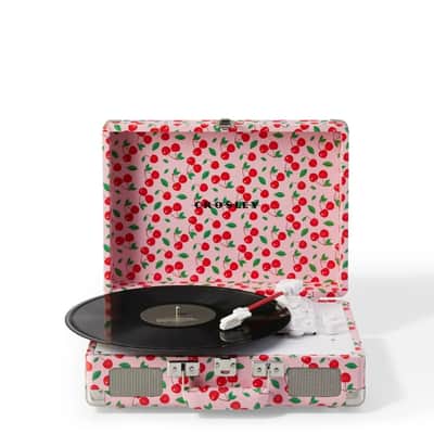 Crosley CR8005F Cruiser Plus Bluetooth In/Out Record Player Retro Cherry -NEW image 5