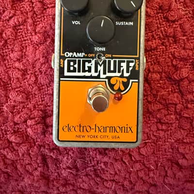 Electro-Harmonix Op Amp Big Muff Pi Reissue 2017 - Present - Black/Orange image 1