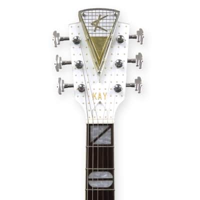 Kay Vintage Reissue Barney Kessel Signature "Jazz Special" Guitar FREE $250 Case - Natural Blonde image 7