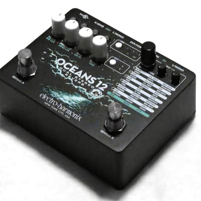 Used Electro-Harmonix EHX Oceans 12 Dual Stereo Reverb Guitar Effects Pedal image 2