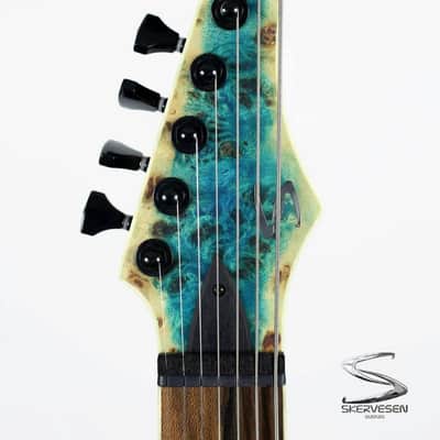 Free Worldwide Shipping! New Skervesen Raptor 7 Lefty Lefthand 7 string Lefthanded Electric Guitar image 2